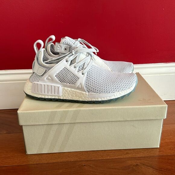 NWT Adidas NMD XR1 Trail Titolo Celestial in White size 8.5 - Picture 1 of 14